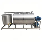 100L Mobile CIP Cart Stainless Steel Clean in Place System with Washer Pump