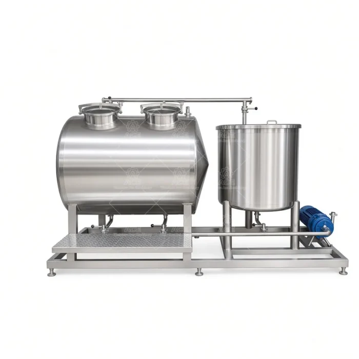 CIP Unit Tank Cleaning System – Stainless Steel In-Situ Cleaning for Processing - Image 4