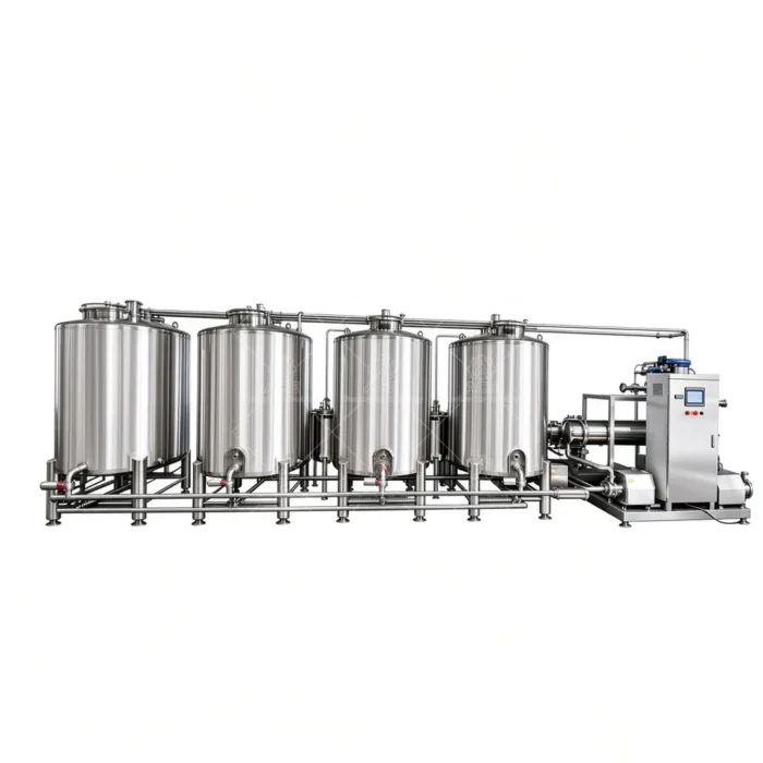 CIP Unit Tank Cleaning System – Stainless Steel In-Situ Cleaning for Processing - Image 5