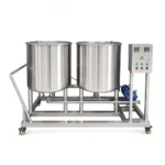 1000L Automatic CIP System | 304/316 Stainless Steel Cleaning Tank - Image 2