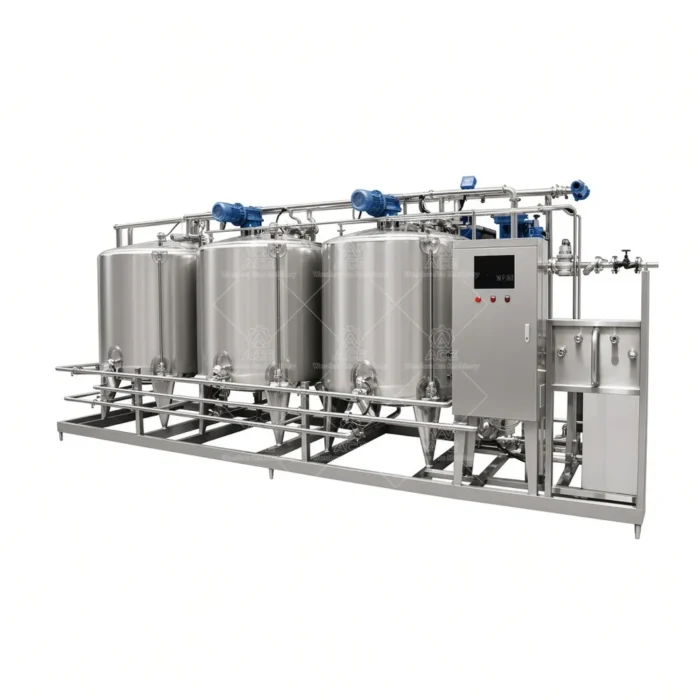 Dairy & Food Plant CIP Cleaning System | Stainless Clean-in-Place Skid - Image 5