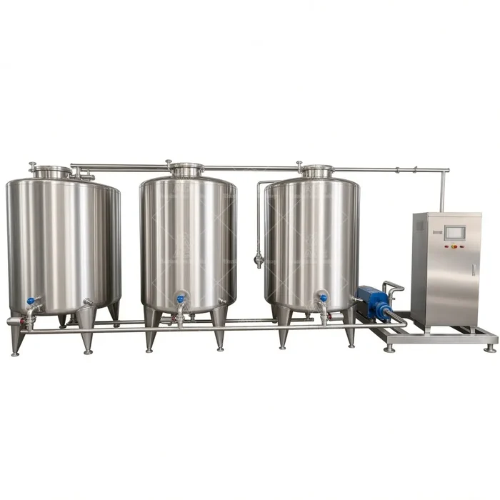 1000L Automatic CIP System | 304/316 Stainless Steel Cleaning Tank - Image 6
