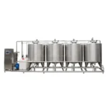 Sanitary CIP Cleaning System for Yogurt Dairy Beverage Brewery Lines - Image 2