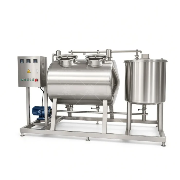 Compact Full-Automatic Brewhouse CIP Cleaning System with Pump - Image 5