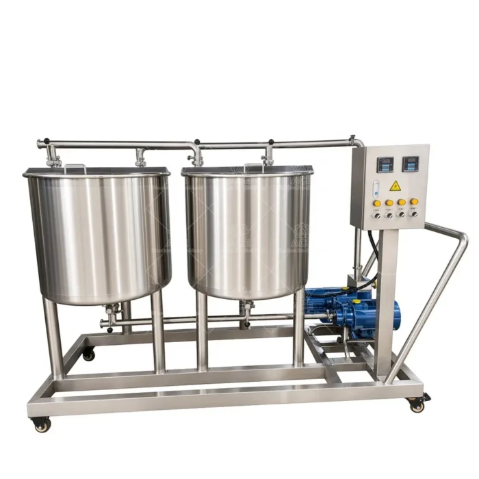 Automatic Small-Scale CIP System | 1000L–3000L Tank Washing Station - Image 6