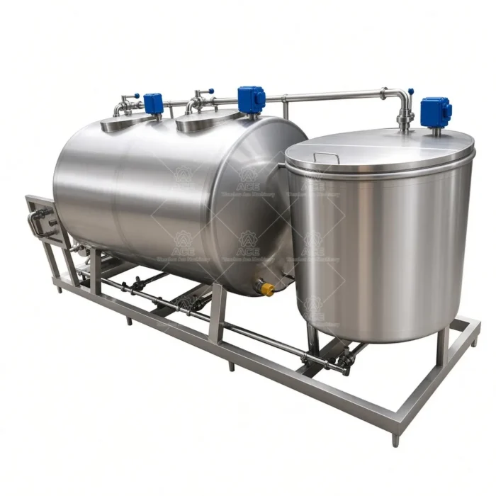 Automatic CIP Cleaning System Stainless Steel for Milk Beverage Food Plants - Image 2