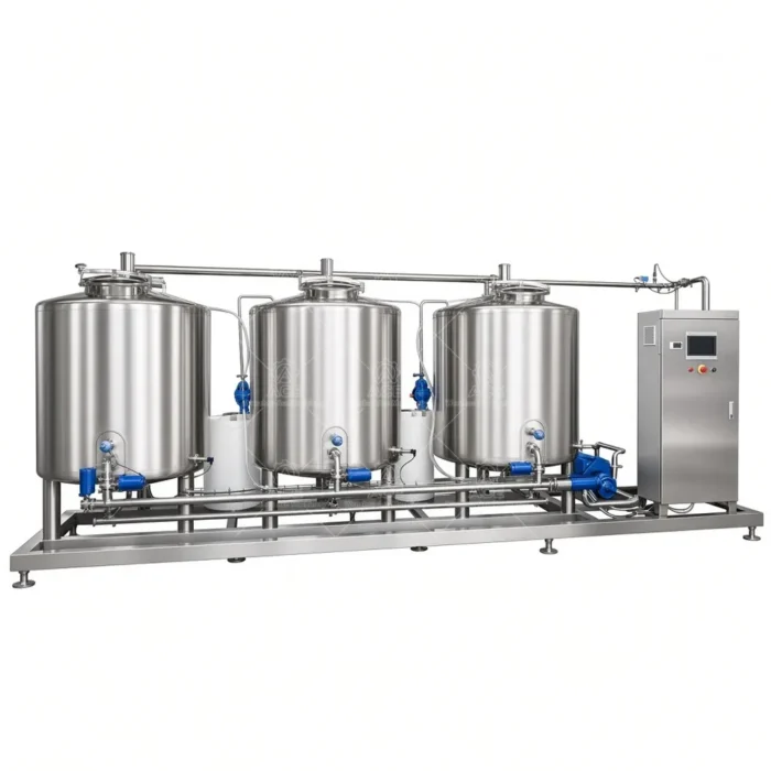 2000L Fully Automated Single Tank CIP Cleaning System with Ethanol Recovery - Image 3