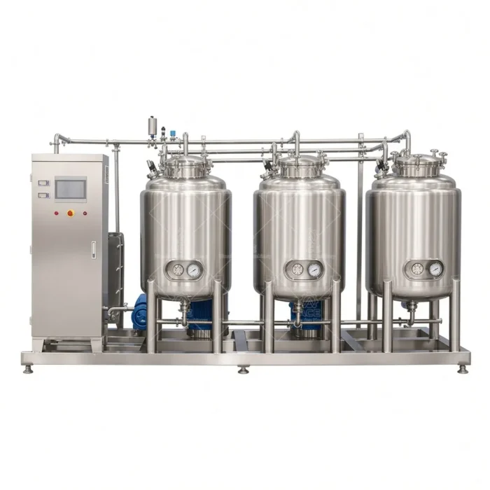 Automatic CIP Cleaning System Stainless Steel for Milk Beverage Food Plants - Image 5