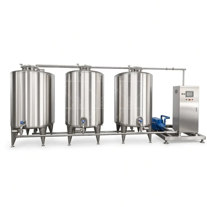 Portable Double-Tank Automatic CIP Cleaning Unit System - Image 5
