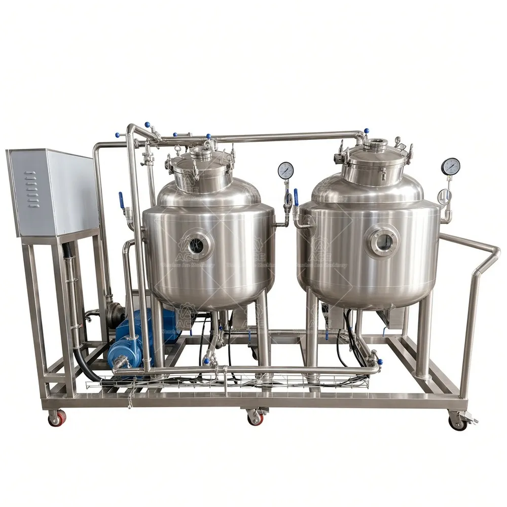 Automatic Stainless Steel CIP Washing System for Dairy Food Beverage