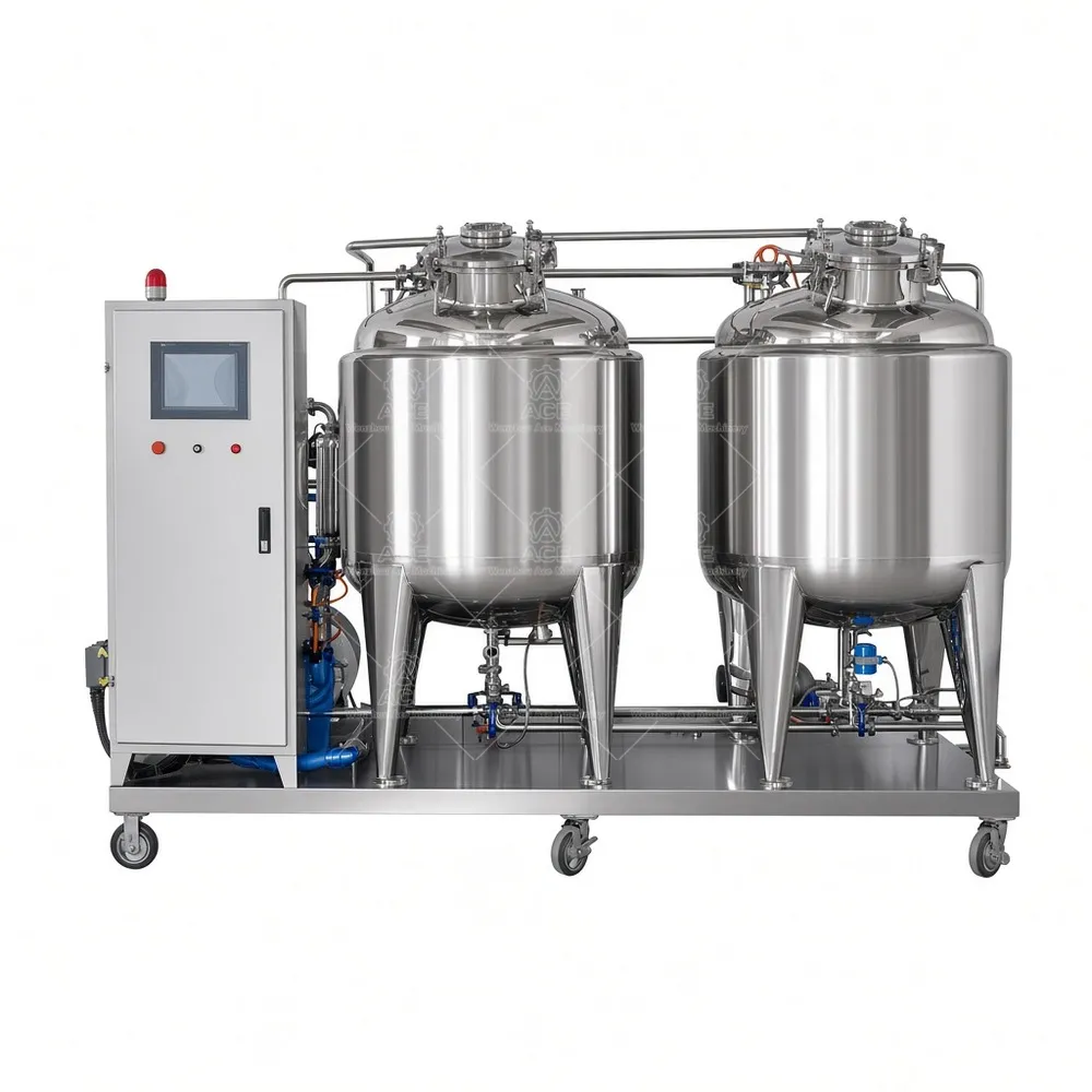 Electric Heating Integrated CIP Cleaning System for Food Plants