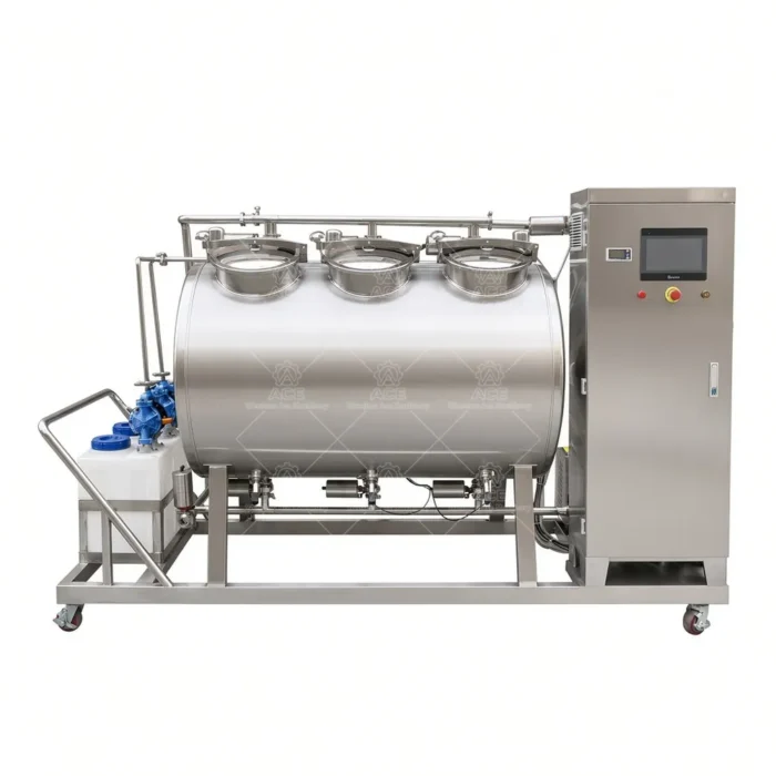 1000L Custom Stainless Steel CIP Cleaning System for Brewery Dairy Juice - Image 3
