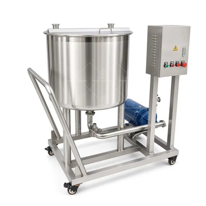 CIP Skid Tank Cleaning System for Brewery and Dairy Plants - Image 2