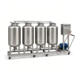 Double Tank CIP Cleaning Unit, Explosion-Proof Pump, Beer & Dairy - Image 4