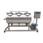 200L Stainless Steel CIP System for Milk Beer Wine Lines, 1-Year Warranty
