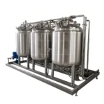 1200L Three-Tank Automatic CIP System 304/316L Acid/Base - Image 2