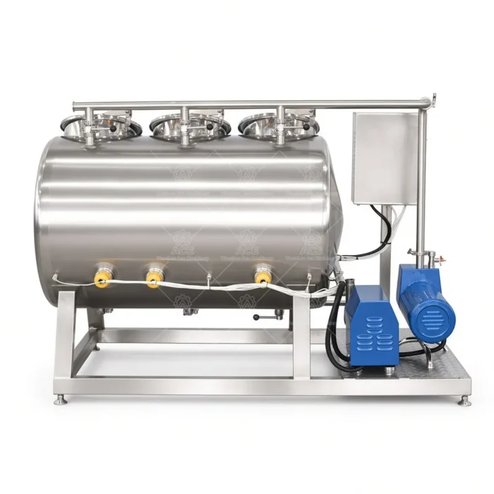 1200L Three-Tank Automatic CIP System 304/316L Acid/Base - Image 4