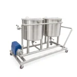 500L Steam-Heated Stainless Steel CIP System, Explosion-Proof Pneumatic