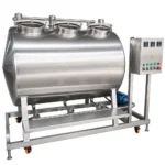 200L Manual CIP Cleaning Cart, 304 Stainless Tank & Pump - Image 4