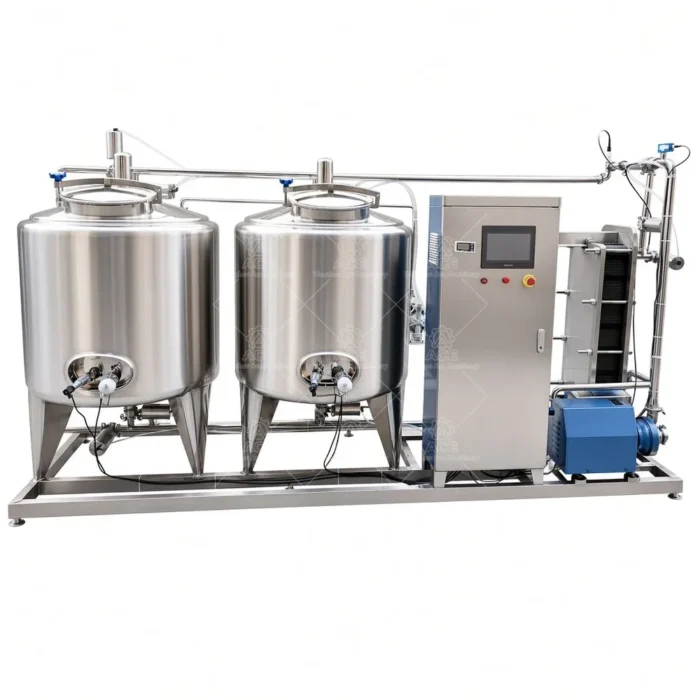 Split-Type Long Alkali Acid CIP Cleaning System, Stainless Steel - Image 3