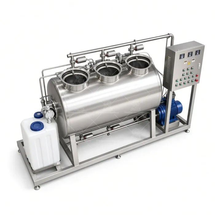 Small Mobile CIP Cleaning Vehicle for Pipeline & Tank Circulation - Image 6