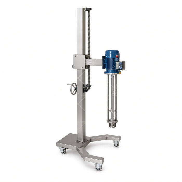 50-100L Mobile Batch High Shear Mixer | Hydraulic Lift & VFD - Image 2
