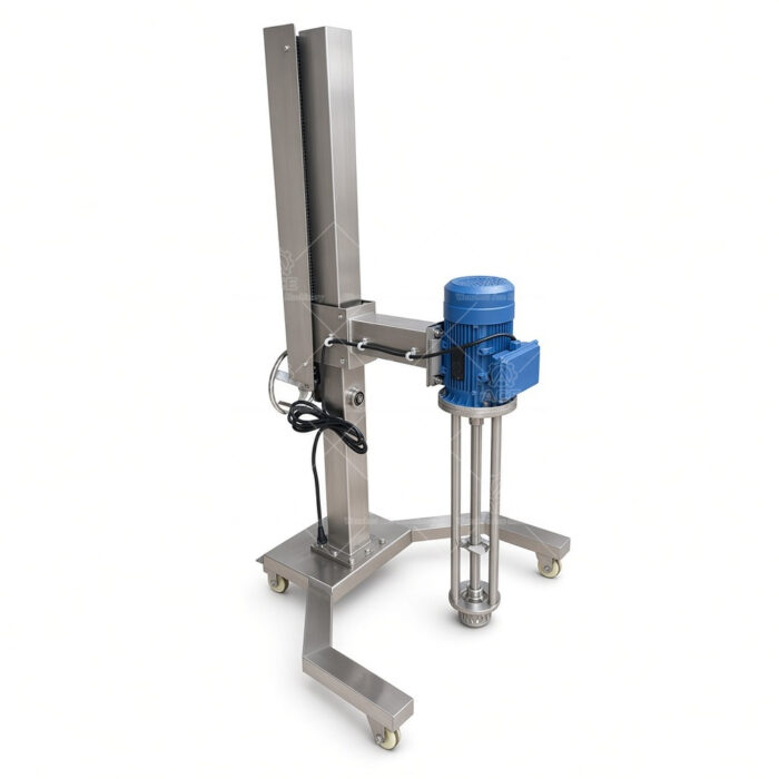Mobile Lifting High Shear Homogenizer Mixer for Shampoo Cream - Image 2