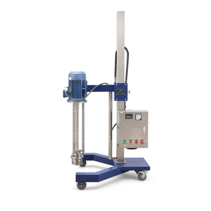 Mobile Lift High Shear Mixer Omogeneizzatore per Crema Viso Gomma Xantano Olio di Silicone - immagine 5