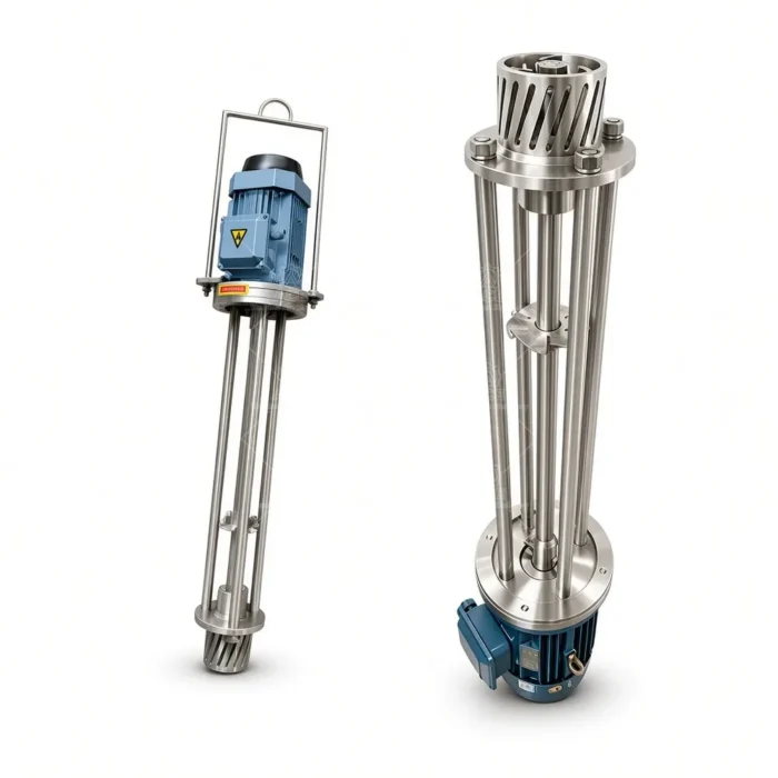 2.2–7.5 kW High Shear Batch Homogenizer | Liquid Powder Rotor-Stator Mixer - Image 2