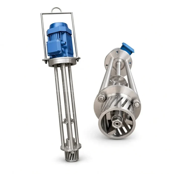 220V High Shear Paint Mixer with VFD | Batch Emulsifier Mixer - Image 3