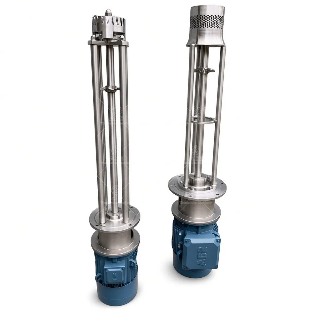 Bulk High Shear Emulsifier Mixer Homogenizer for Shampoo, Shower Gel, Xanthan