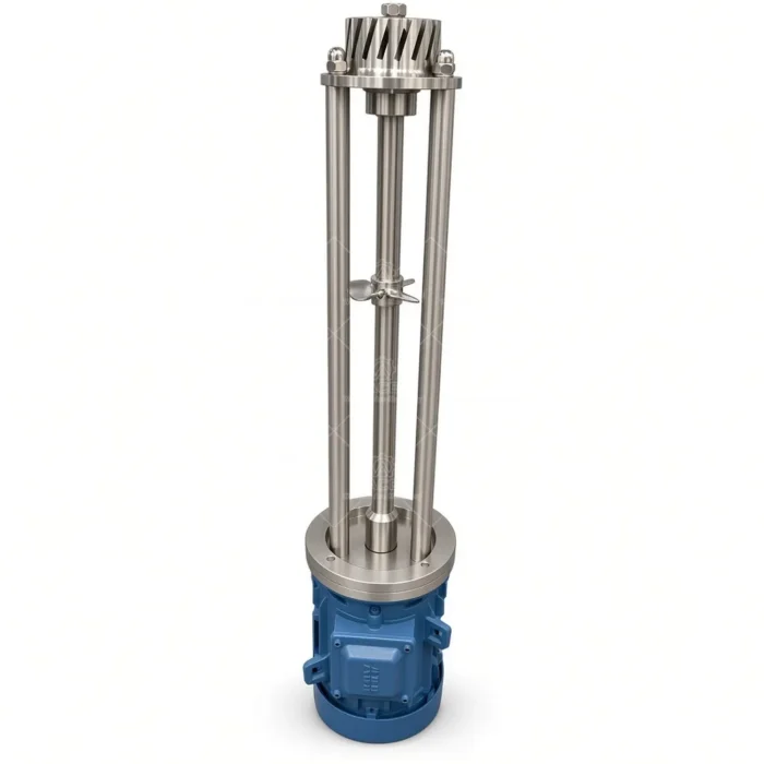 Custom High Shear Emulsifier Mixer for Cosmetics Shampoo and Xanthan Gum - Image 2