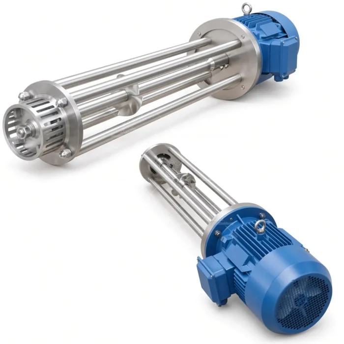 High Shear Dispersing Homogenizer for Powder & Liquid Pneumatic Mixer - Image 5