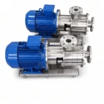 2.2KW Inline Emulsion Pump with Integral Funnel Bracket | High-Shear Homogenizer - Image 3
