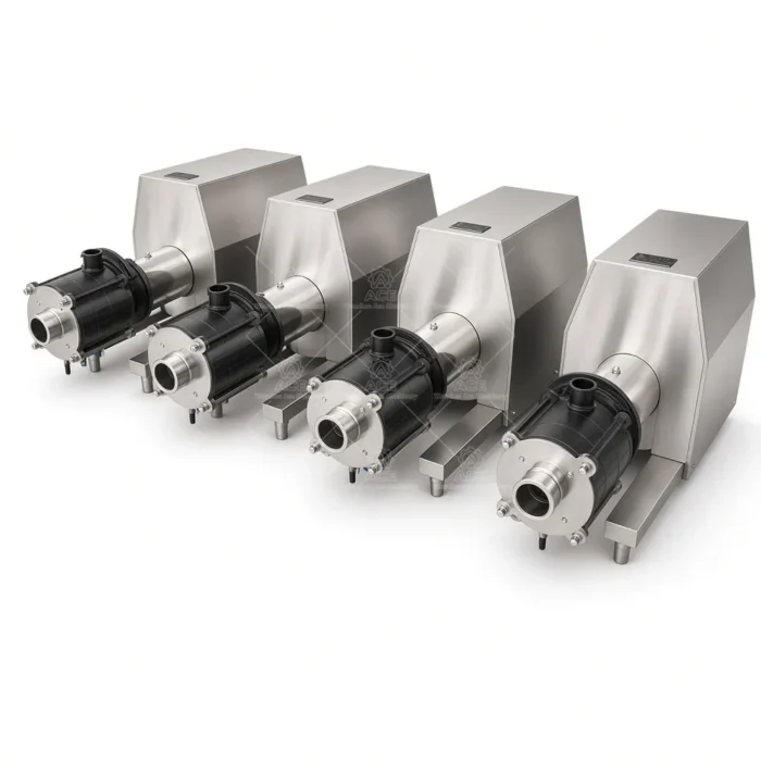 Emulsionatore a pipeline a 3 stadi con giacca da 300L 2900RPM, 4kW - immagine 4
