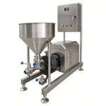 Sanitary High Shear Rotor-Stator Homogenizer Pump Jacketed Hopper - Image 5