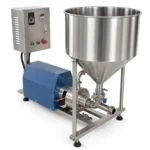 Aseptic Inline High Shear Emulsifying Pump with 50L Hopper & VFD Cabinet - Image 2