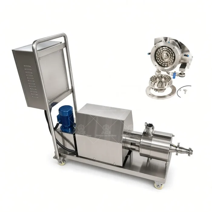SS316 High Shear Inline Mixer untuk Sampo Cat Busa Losion - Gambar 6