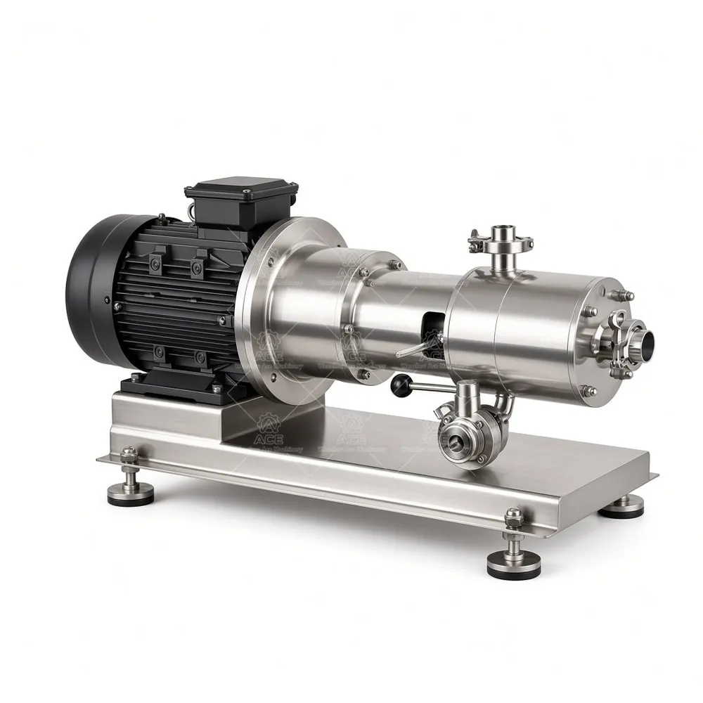 Miscelatore inline ad alta taglio SS316 per shampoo, vernice, schiuma, lozione