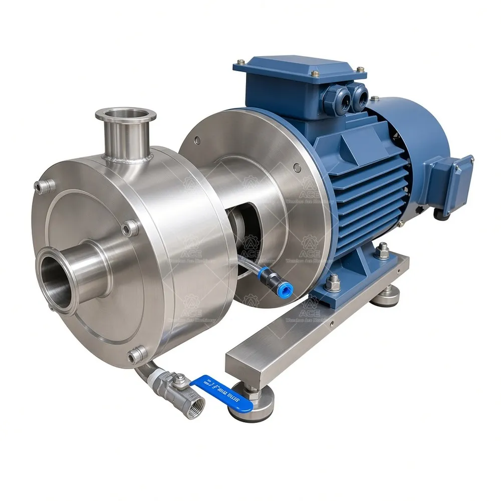 Ace Mixer High Shear In-Line Mixer untuk Saus Cabai & Emulsi
