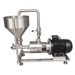 Pompa Emulsionatrice In-Linea ad Alta Taglio con Sistema di Raffreddamento su Carrello - immagine 3