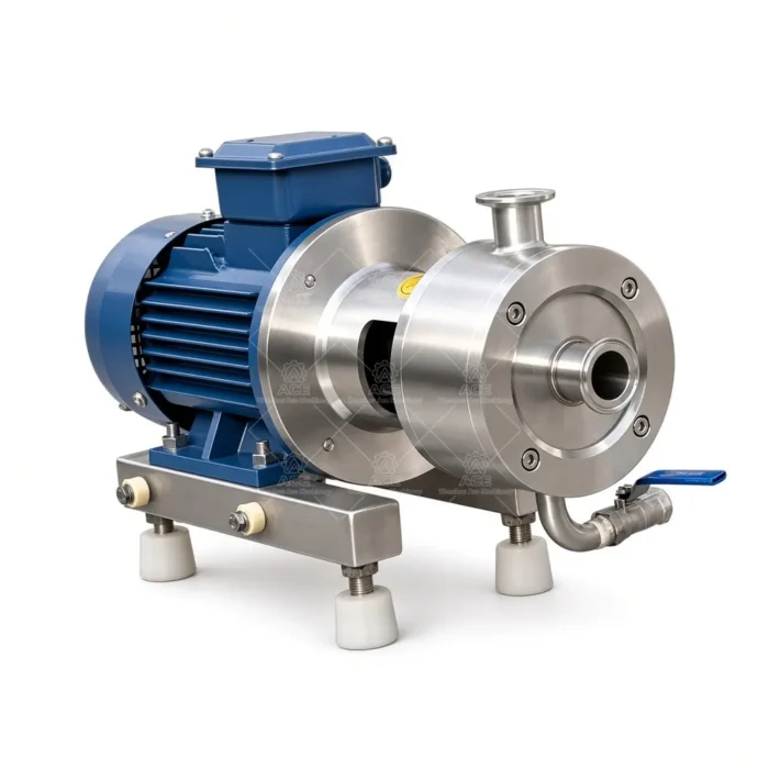 Ace Mixer 3-Stage Inline High Shear Emulsifier Mixer Pump with Hopper - Image 5