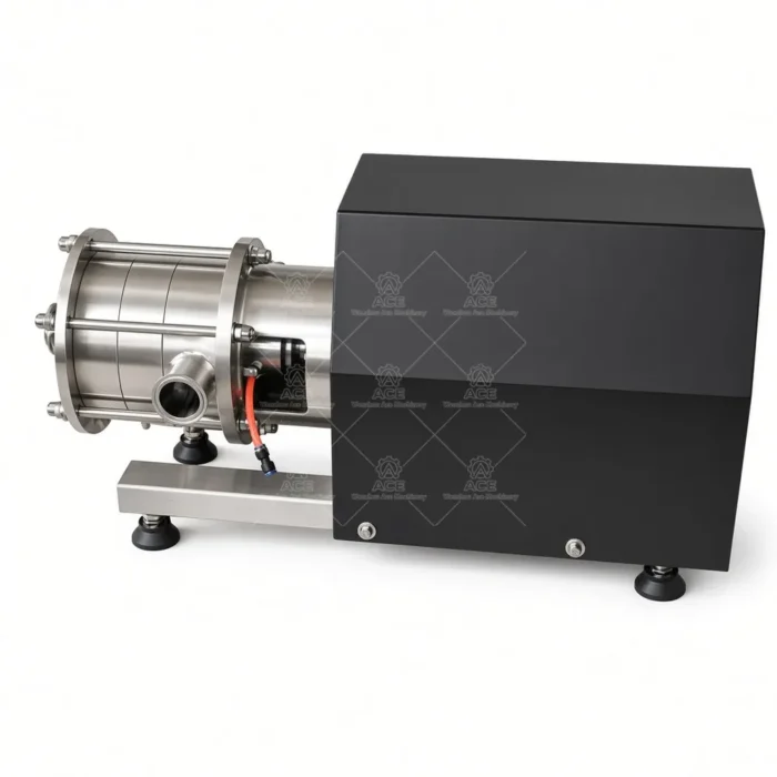 Ace Mixer Omogeneizzatore Inlinea ad Alta Taglio per Emulsificazione e Dispersione di Polveri - immagine 4