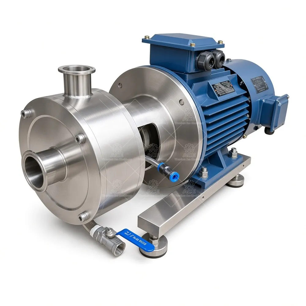 Ace Mixer Trolley-Type High Shear Online Pump for Emulsifying & Dispersion