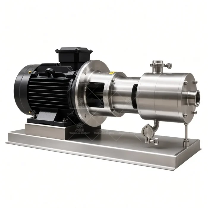Sanitary 3 Stage 11KW High Shear Homogenizer Pump for Cream Emulsifying - Image 6