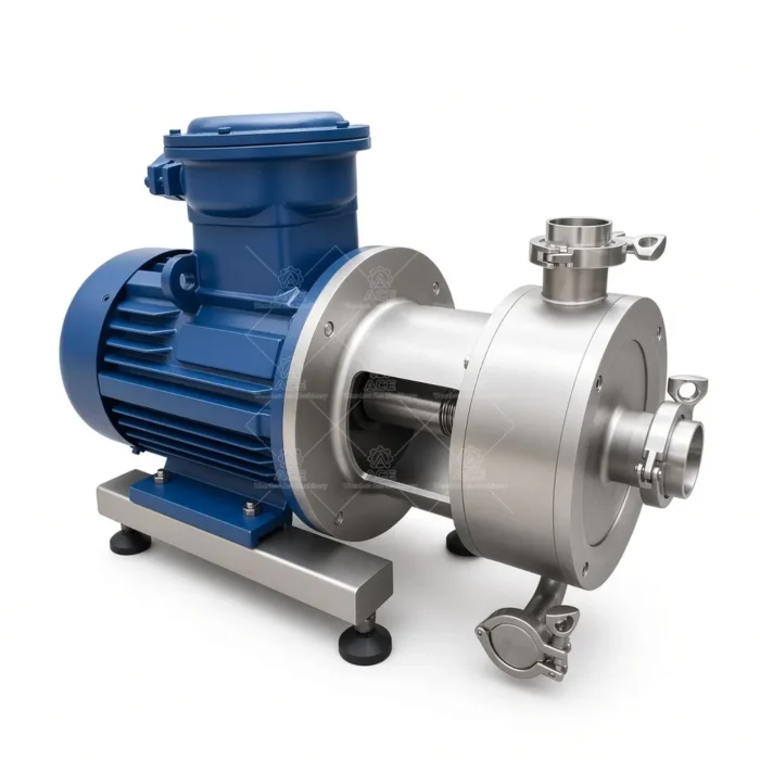 Pompa omogeneizzatrice in linea a taglio elevato monostadio 6KW 8HP - immagine 5