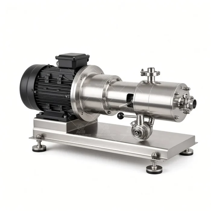 Three-Layer High Shear Inline Homogenizer Pump for Aseptic Chemical Emulsions - Image 6