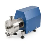 Pompa Emulsionante Disperdente a Taglio Alto Inlinea a Tre Stadi, Tramoggia da 50L - immagine 3