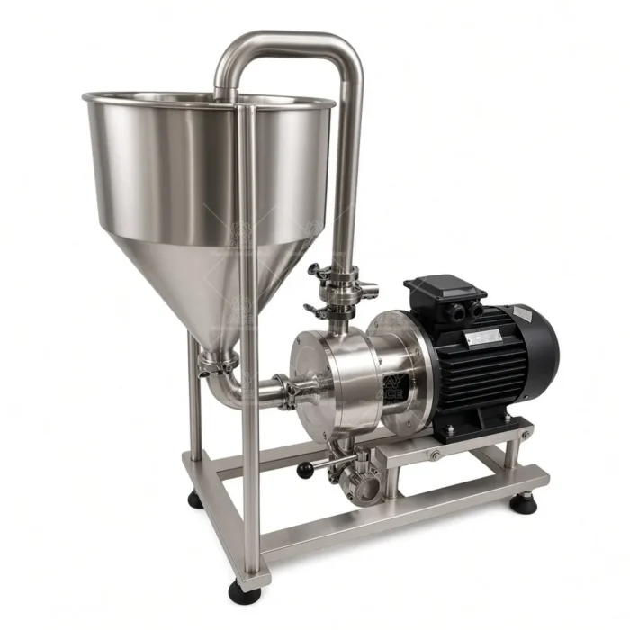 Pompa Emulsionante ad Alta Taglio a 3 Stadi per Pipeline Sanitaria 5.5KW SS316 - immagine 2