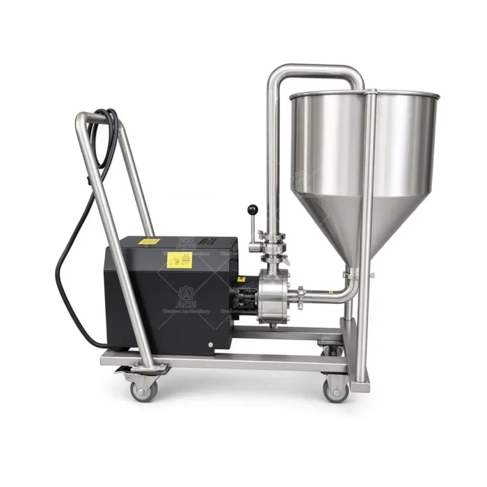 Pompa Emulsionante ad Alta Taglio a 3 Stadi per Pipeline Sanitaria 5.5KW SS316 - immagine 4